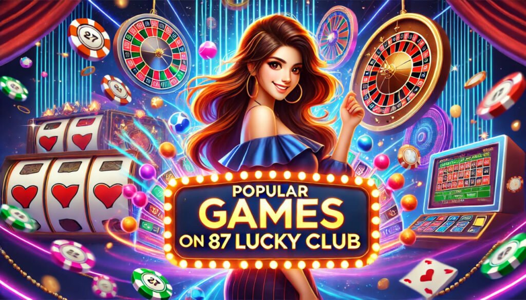 87 Lucky Club, online games, online lottery